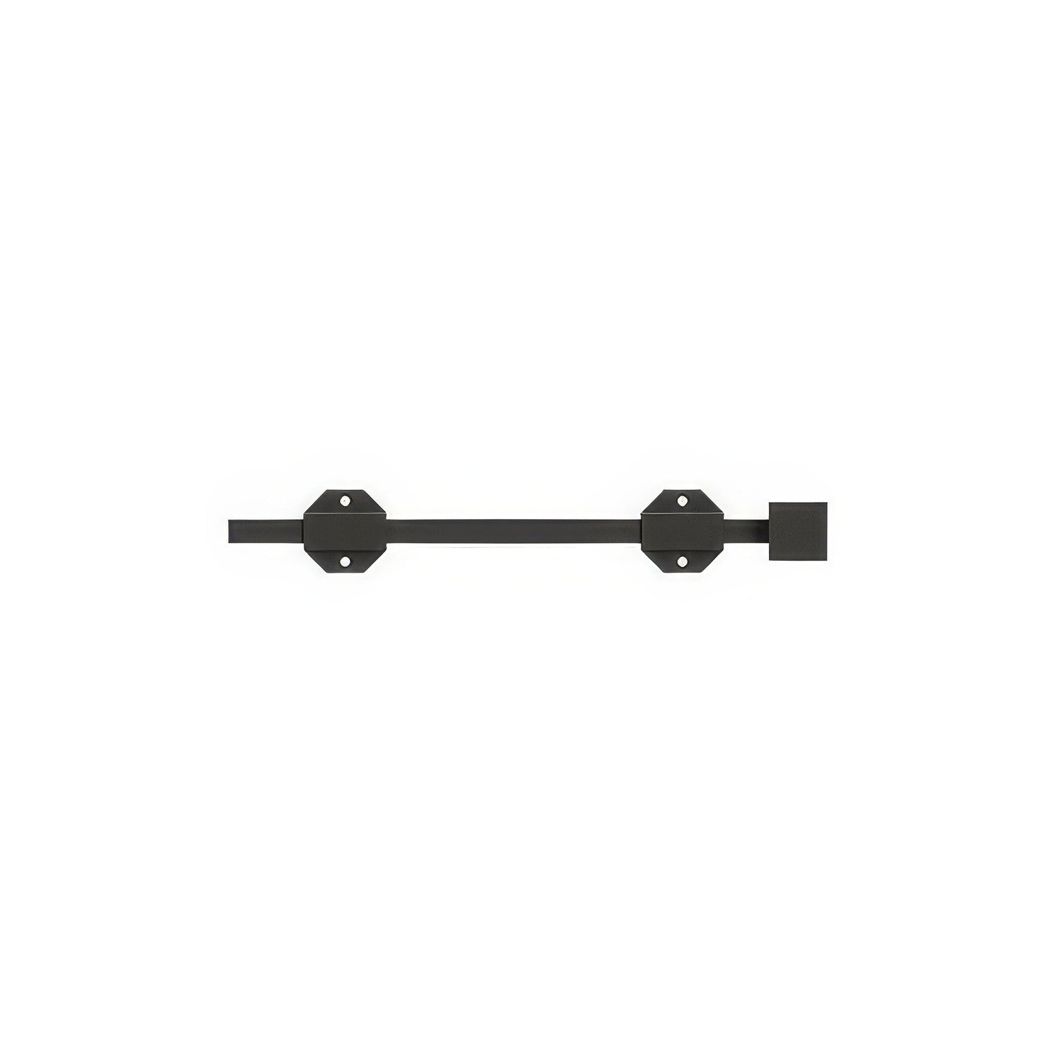 Deltana 12SBM Solid Brass 12-1/2" Modern Surface Bolt