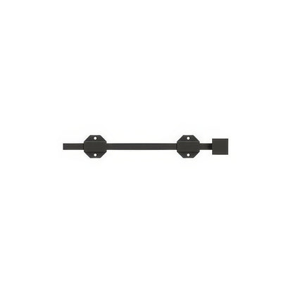 Deltana 12SBM Solid Brass 12-1/2" Modern Surface Bolt