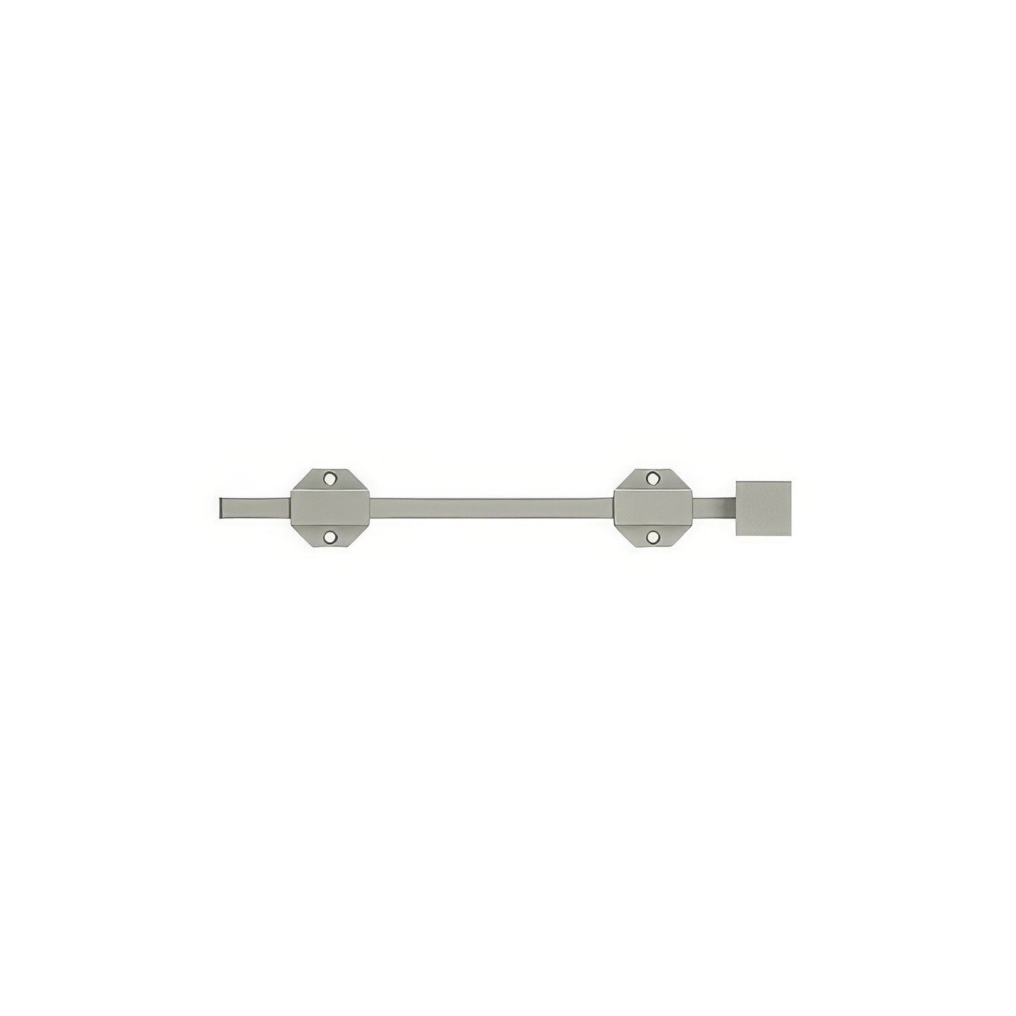 Deltana 12SBM Solid Brass 12-1/2" Modern Surface Bolt