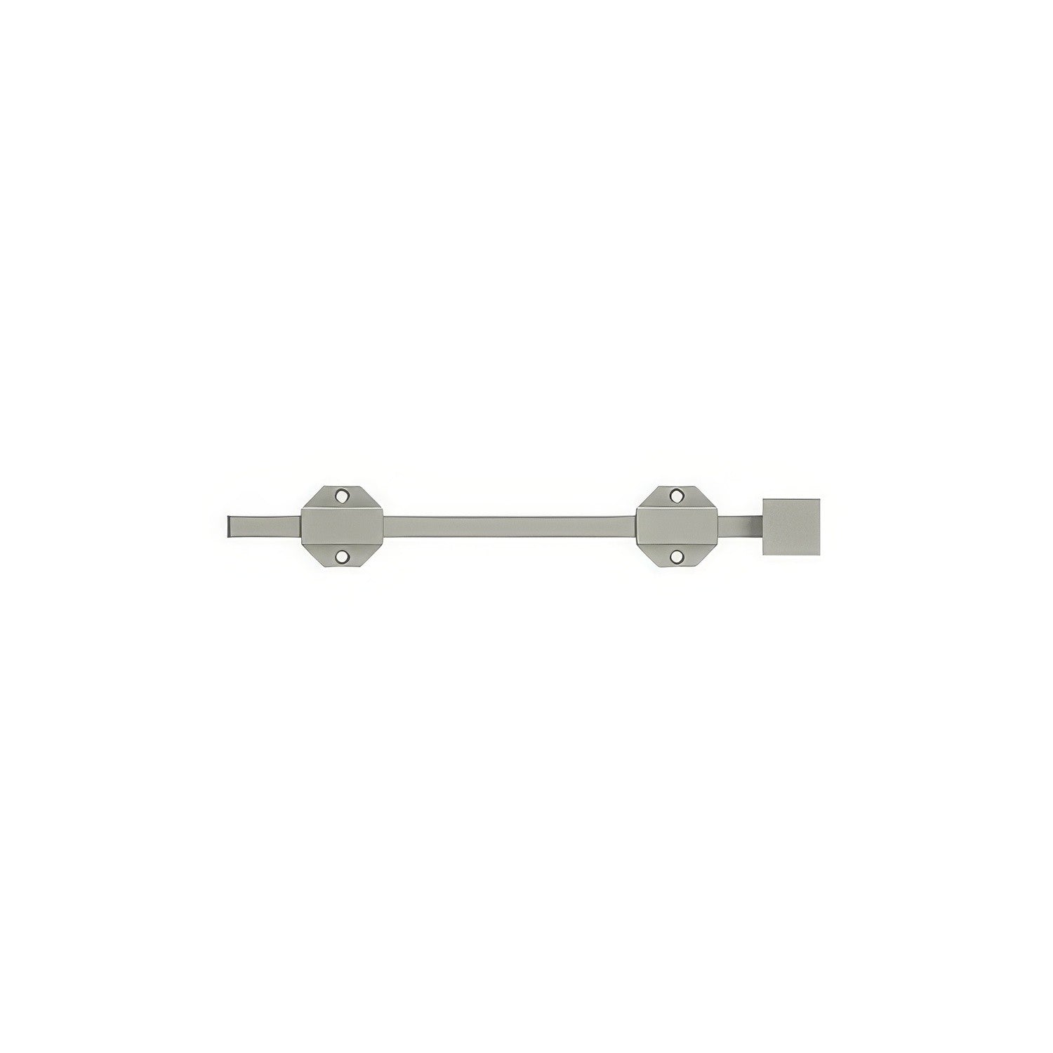 Deltana 12SBM Solid Brass 12-1/2" Modern Surface Bolt