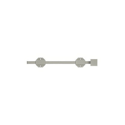 Deltana 12SBM Solid Brass 12-1/2" Modern Surface Bolt