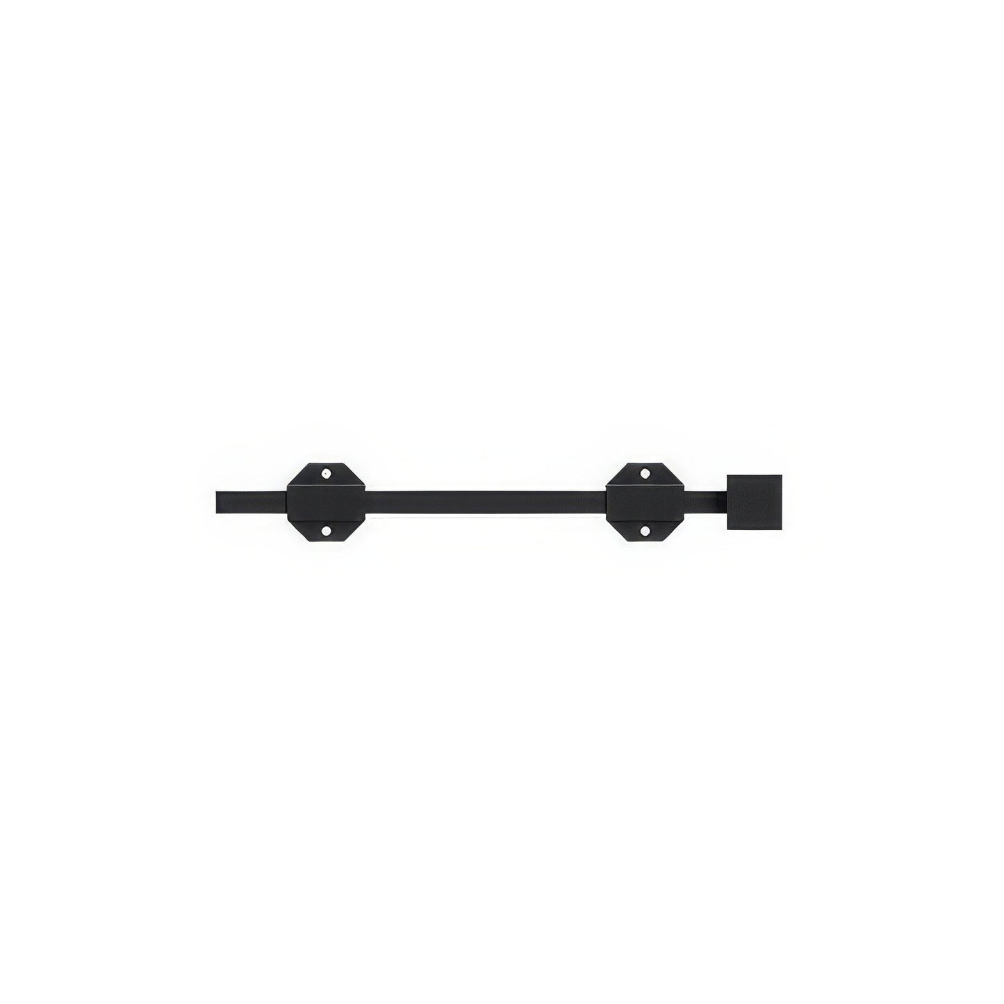 Deltana 12SBM Solid Brass 12-1/2" Modern Surface Bolt