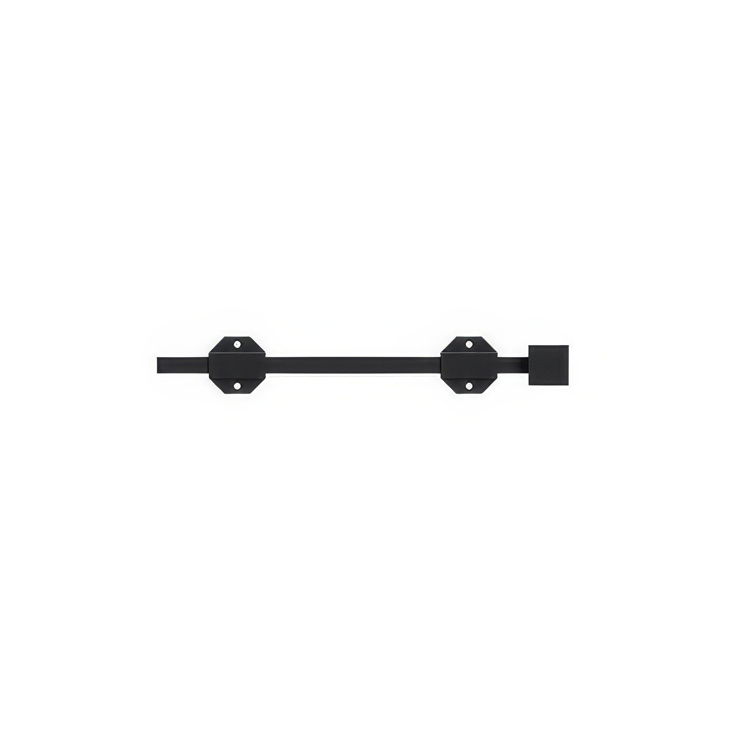 Deltana 12SBM Solid Brass 12-1/2" Modern Surface Bolt
