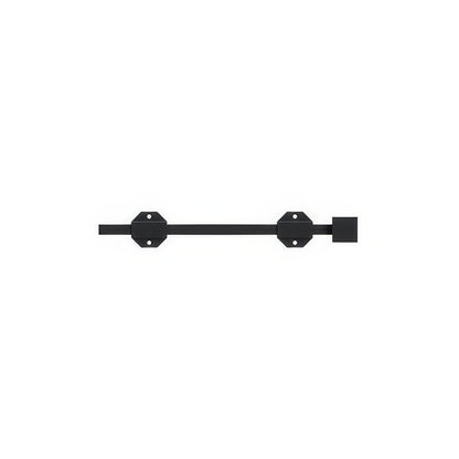 Deltana 12SBM Solid Brass 12-1/2" Modern Surface Bolt