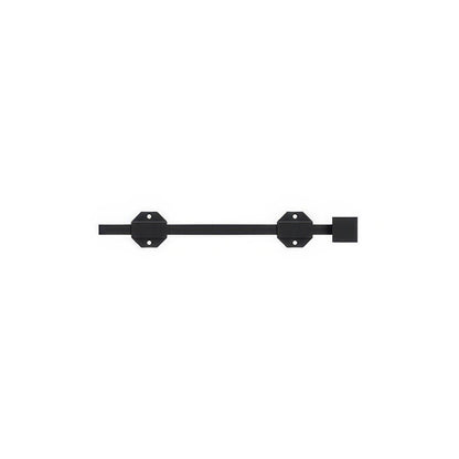 Deltana 12SBM Solid Brass 12-1/2" Modern Surface Bolt