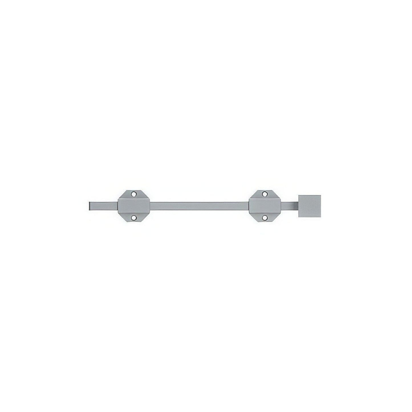Deltana 12SBM Solid Brass 12-1/2" Modern Surface Bolt