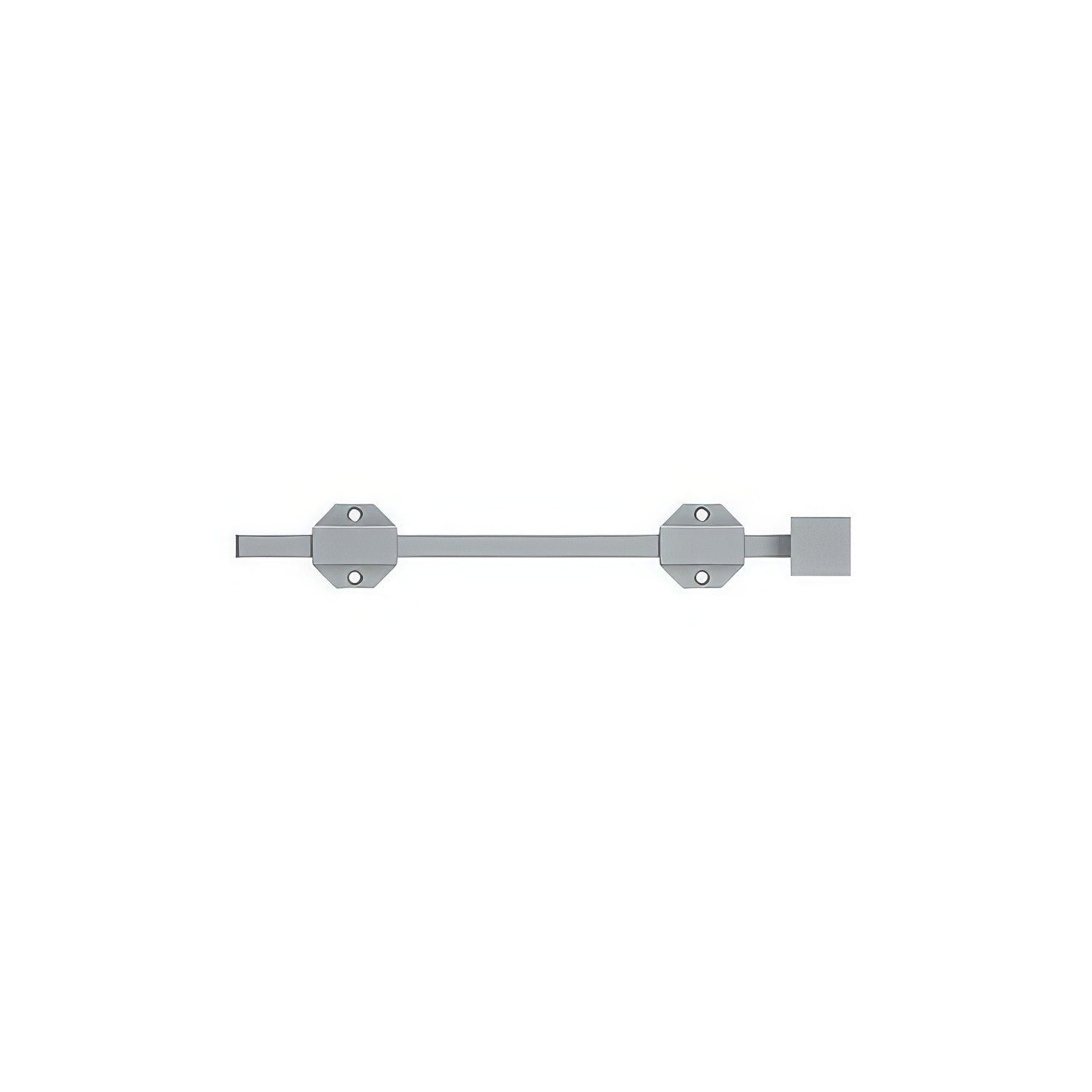 Deltana 12SBM Solid Brass 12-1/2" Modern Surface Bolt