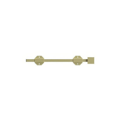 Deltana 12SBM Solid Brass 12-1/2" Modern Surface Bolt