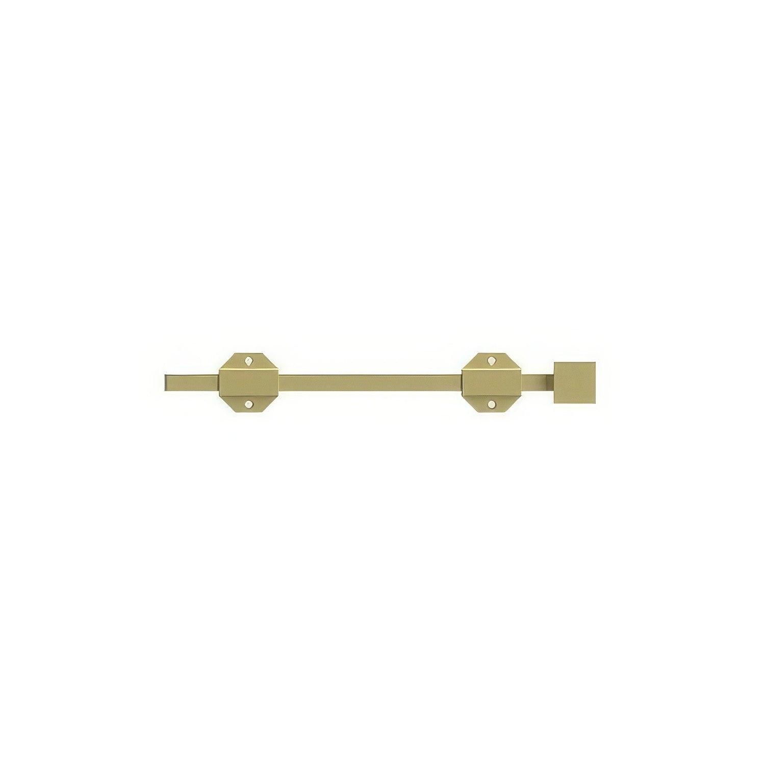Deltana 12SBM Solid Brass 12-1/2" Modern Surface Bolt
