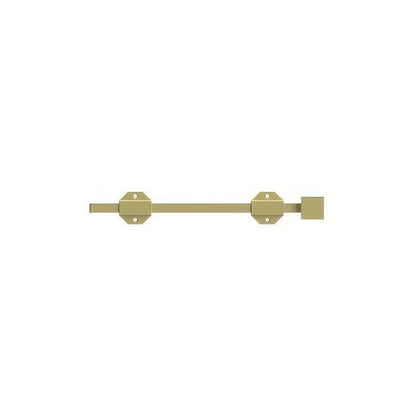 Deltana 12SBM Solid Brass 12-1/2" Modern Surface Bolt