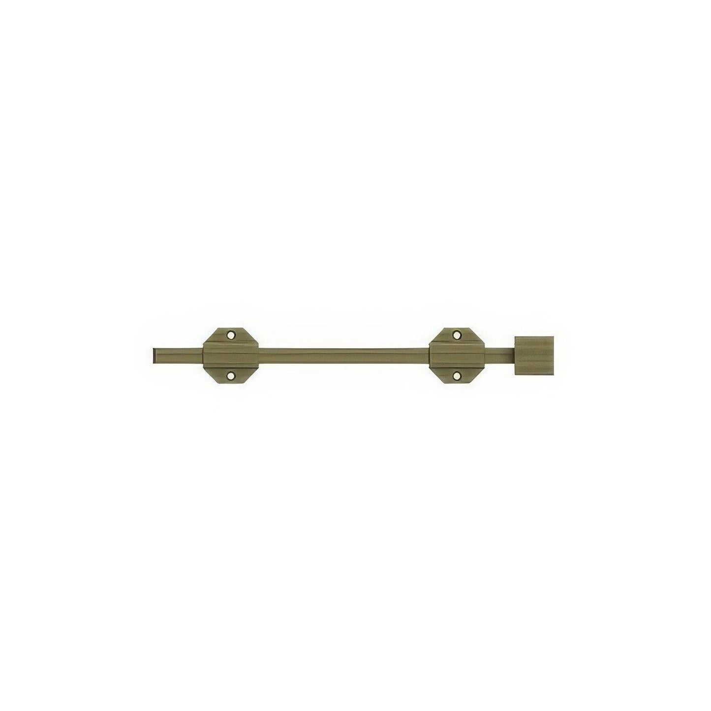 Deltana 12SBM Solid Brass 12-1/2" Modern Surface Bolt