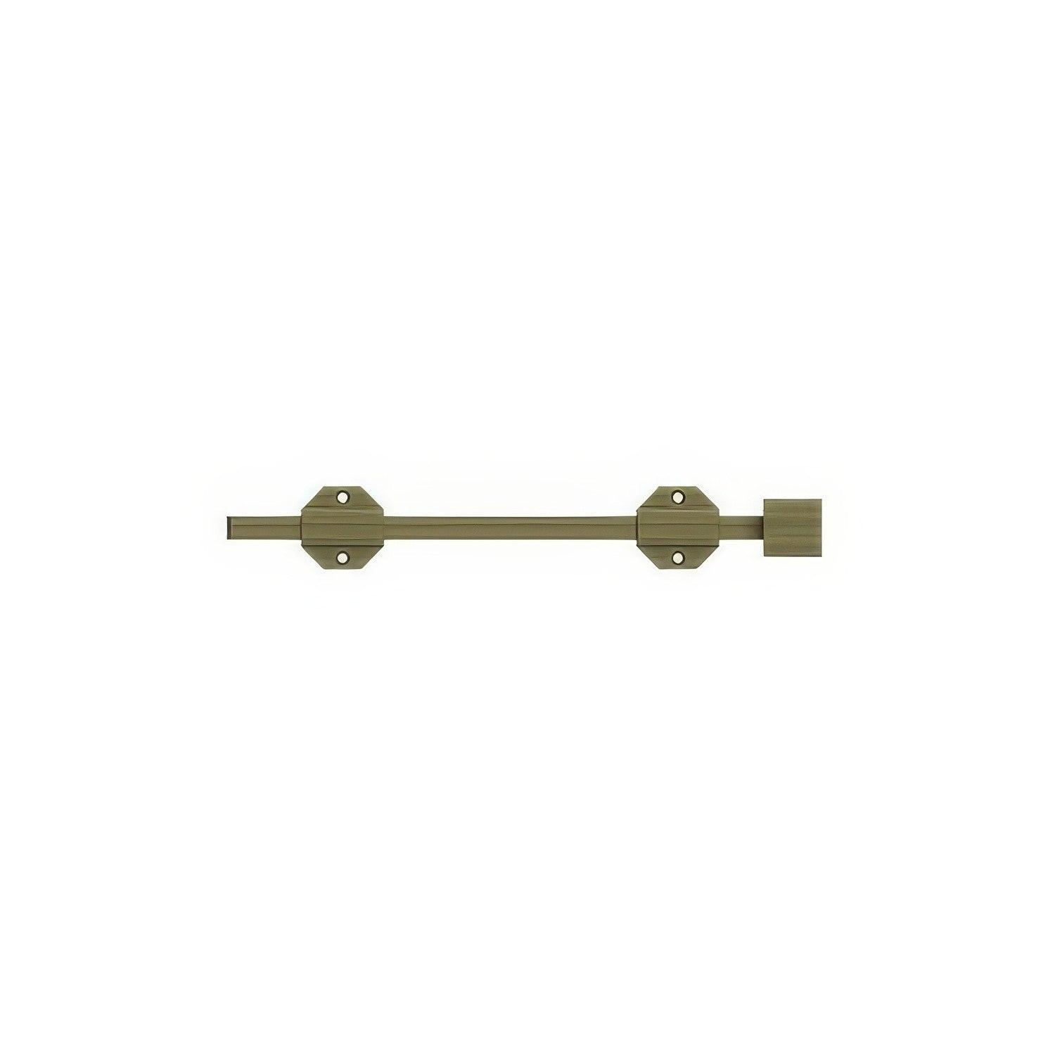 Deltana 12SBM Solid Brass 12-1/2" Modern Surface Bolt