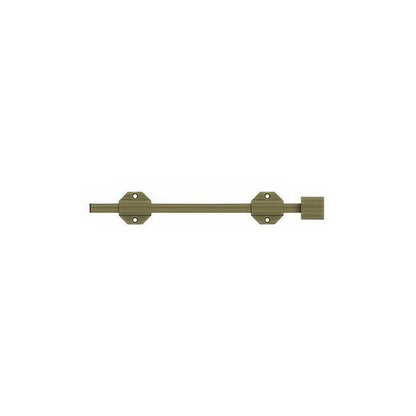 Deltana 12SBM Solid Brass 12-1/2" Modern Surface Bolt
