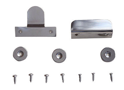 Better Home Products 134 Magnetic Catch with Two Brackets.