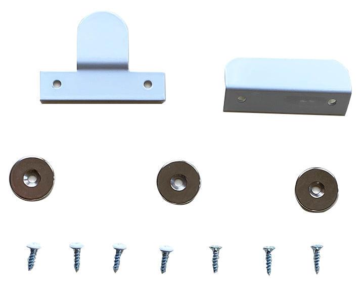 Better Home Products 134 Magnetic Catch with Two Brackets.