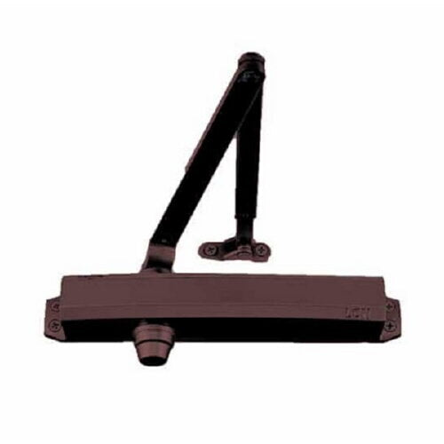 LCN 1450RWPADKBRZ Parallel Arm Adjustable Surface Mounted Tri Pack Regular Door Closer.