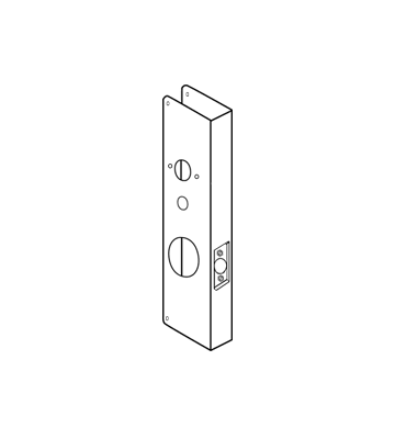 Don-Jo CW15 Wrap Around Plate.