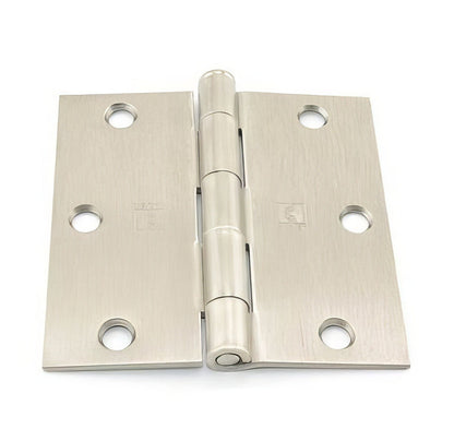 Hager 154131 3.5 x 3.5 Inch Plain Bearing Hinge with Square Corners