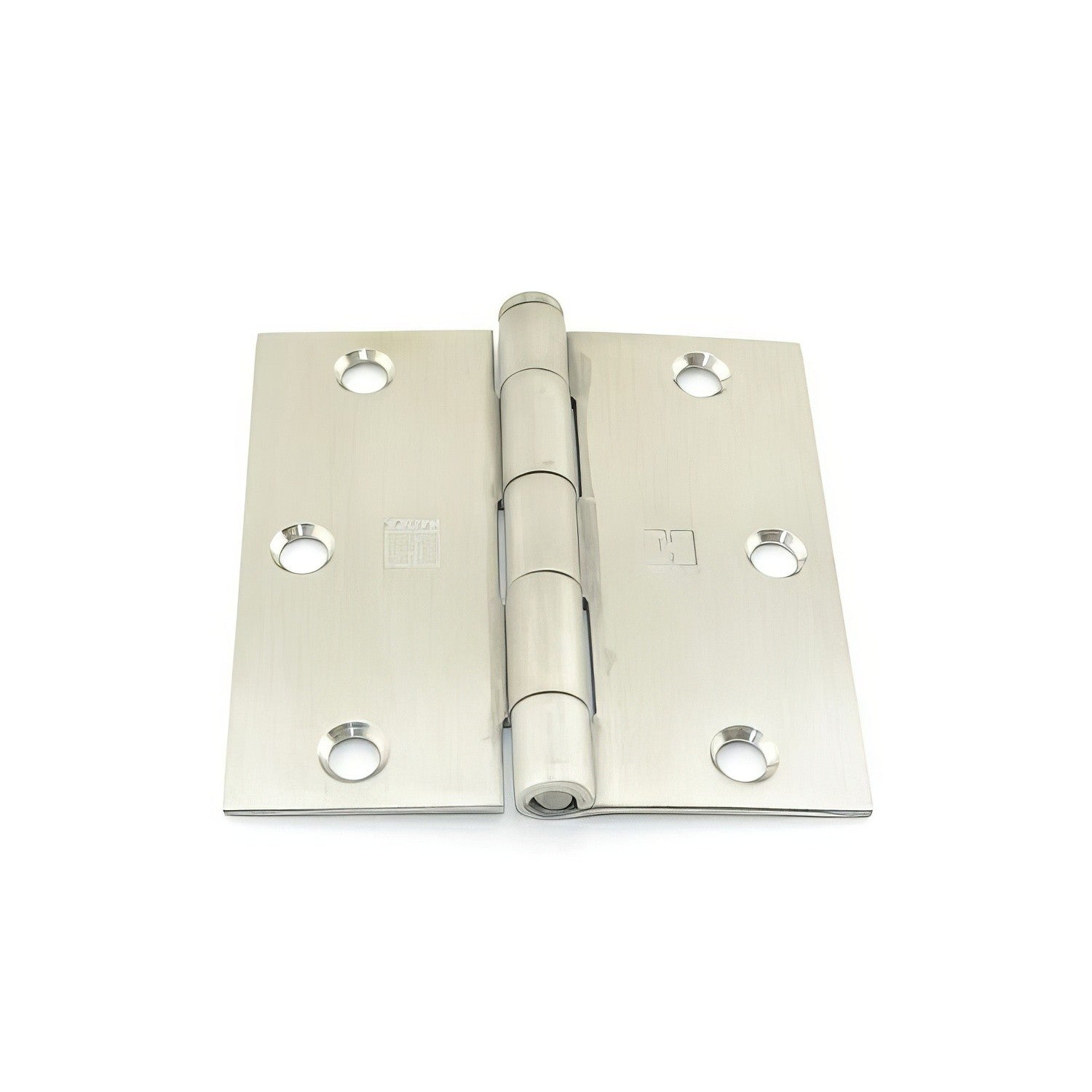 Hager 154131 3.5 x 3.5 Inch Plain Bearing Hinge with Square Corners
