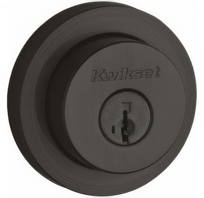 Kwikset 158RDT-S Milan Single Cylinder Deadbolt.