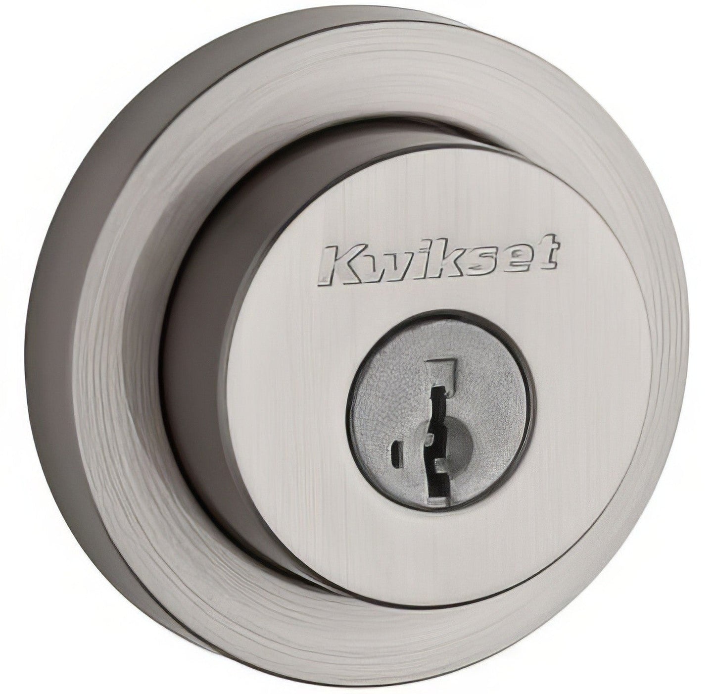 Kwikset 158RDT-S Milan Single Cylinder Deadbolt.