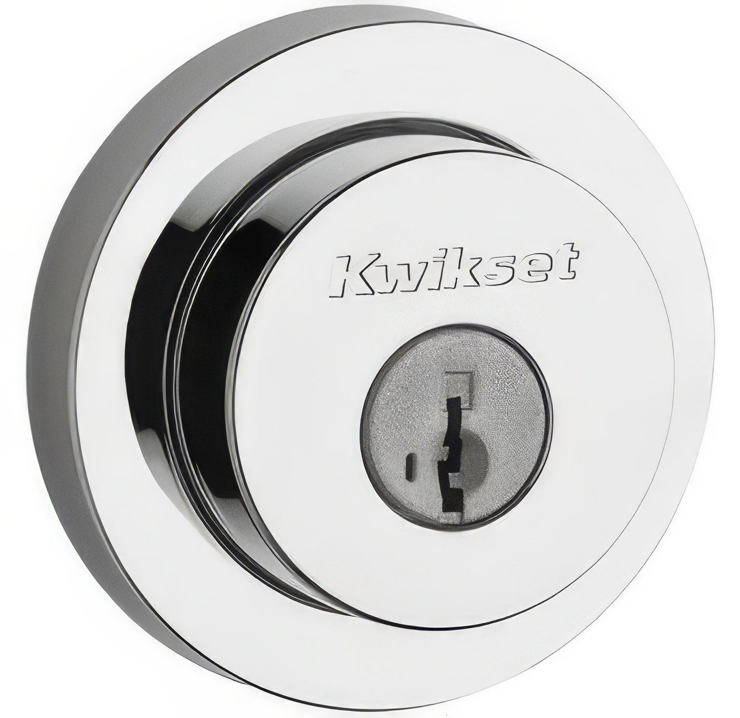 Kwikset 158RDT-S Milan Single Cylinder Deadbolt.