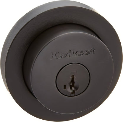 Kwikset 158RDT-S Milan Single Cylinder Deadbolt.