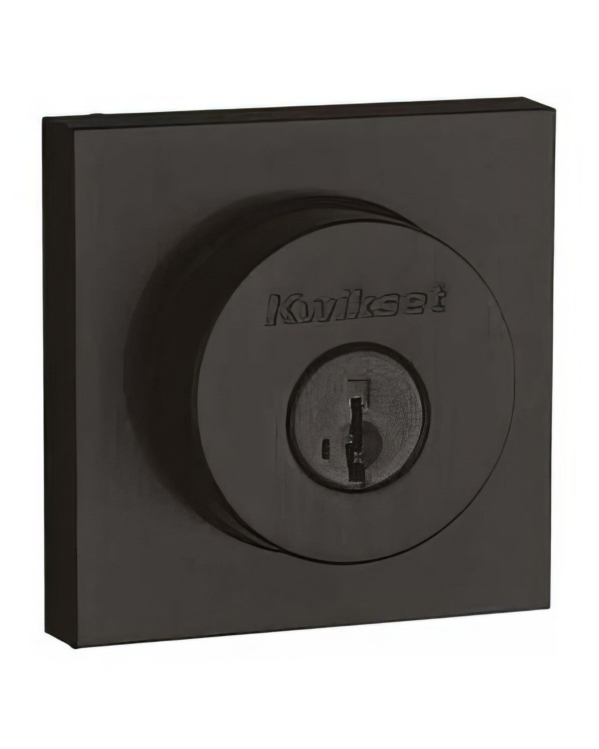 Kwikset 158SQT-S Halifax Single Cylinder Deadbolt.