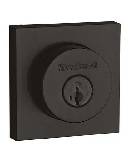 Kwikset 158SQT-S Halifax Single Cylinder Deadbolt.