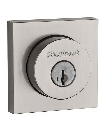 Kwikset 158SQT-S Halifax Single Cylinder Deadbolt.