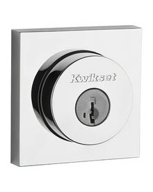 Kwikset 158SQT-S Halifax Single Cylinder Deadbolt.