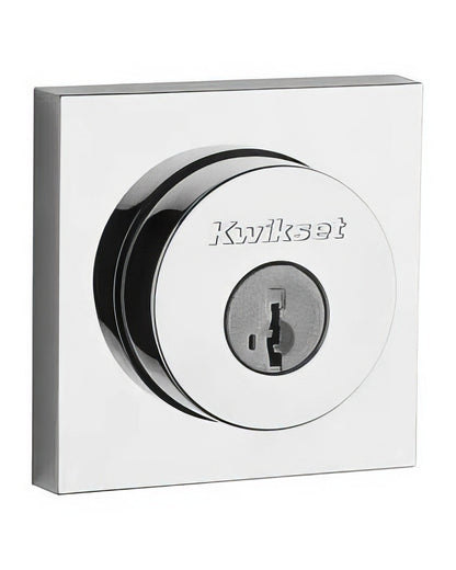 Kwikset 158SQT-S Halifax Single Cylinder Deadbolt.