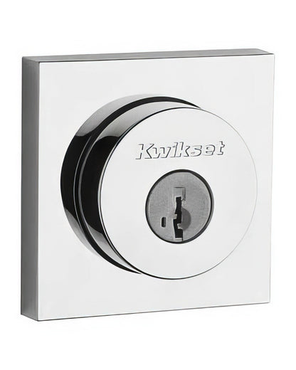Kwikset 158SQT-S Halifax Single Cylinder Deadbolt.