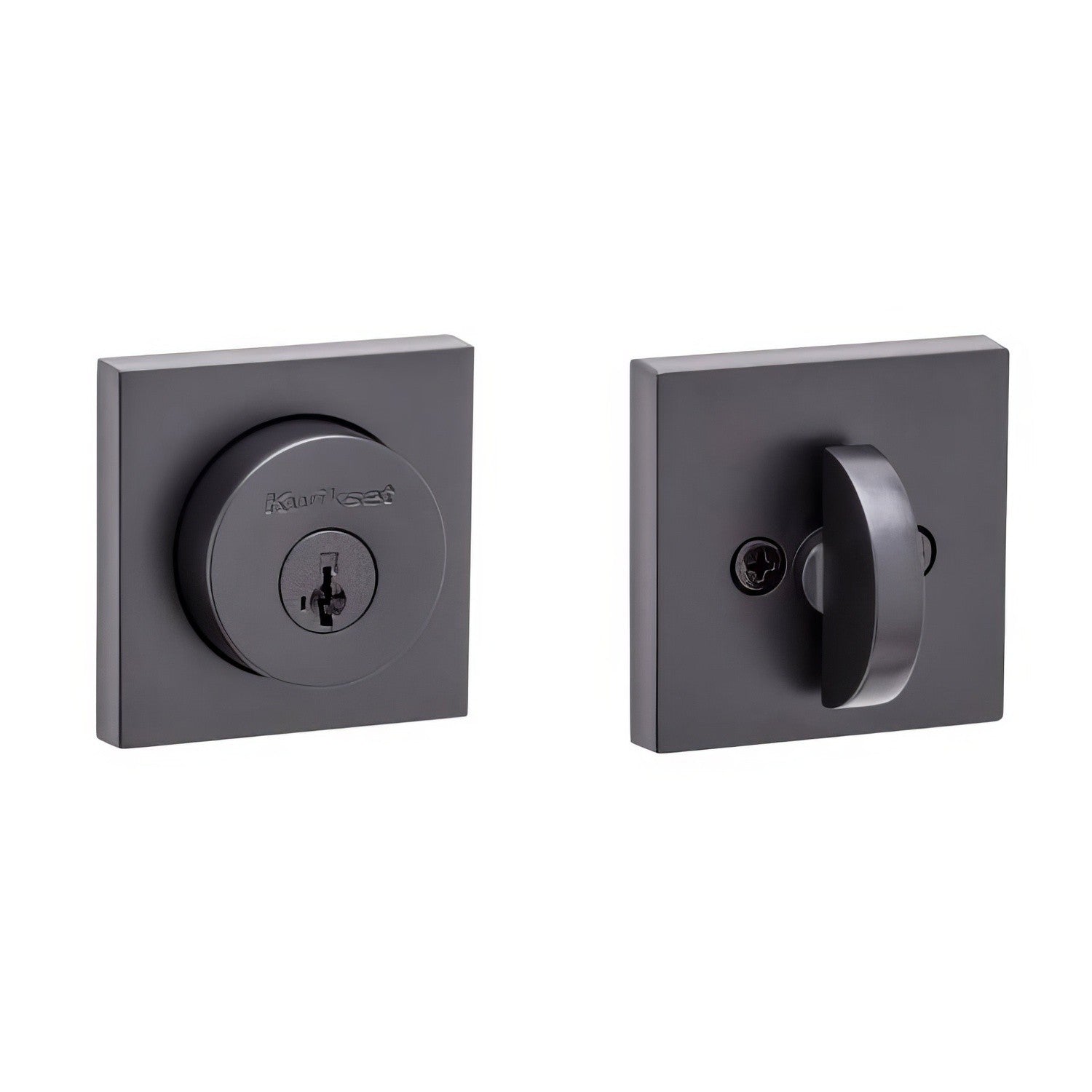 Kwikset 158SQT-S Halifax Single Cylinder Deadbolt.