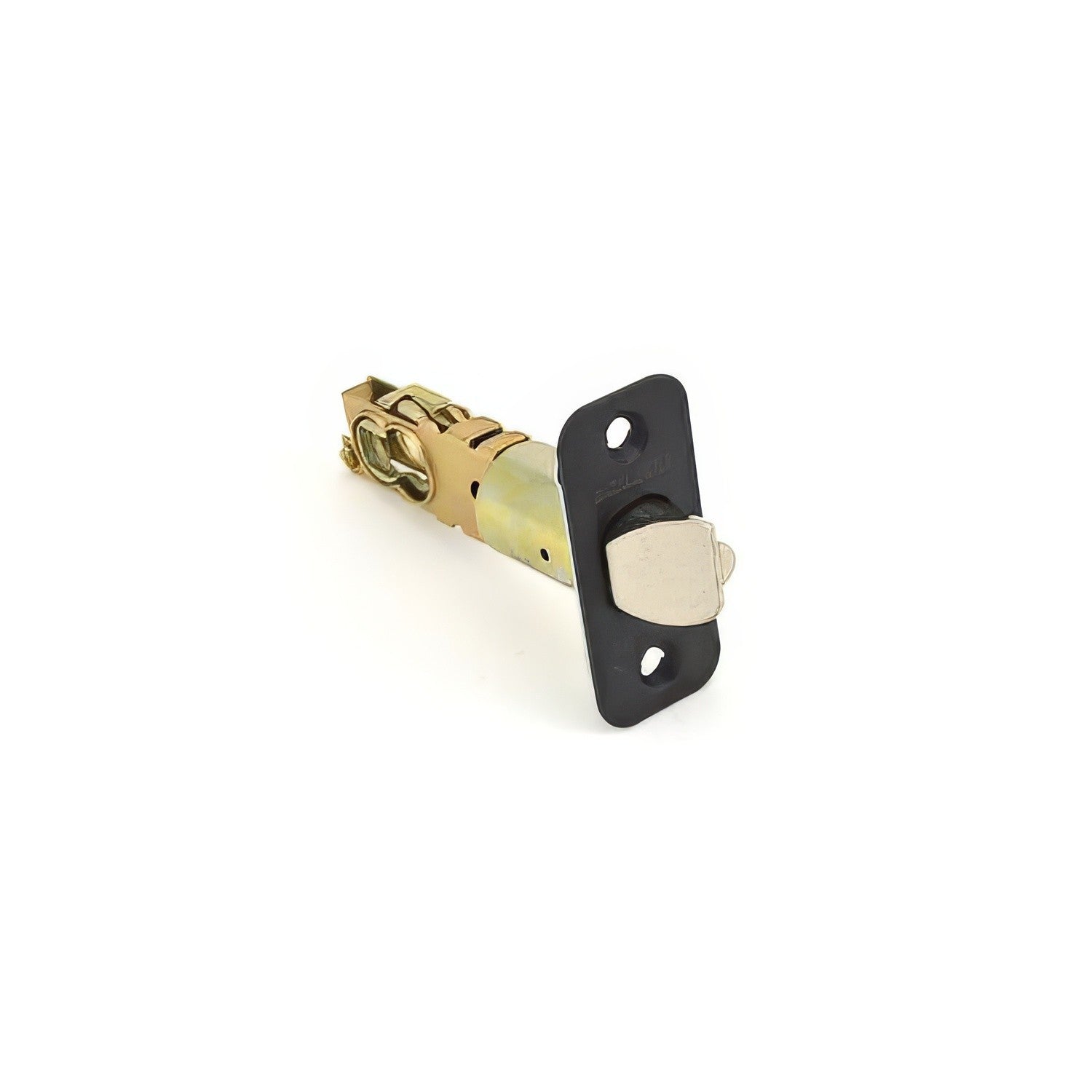 Schlage 16086 Universal Dual Option Round Corner Dead Latch with Drive-In Faceplate.