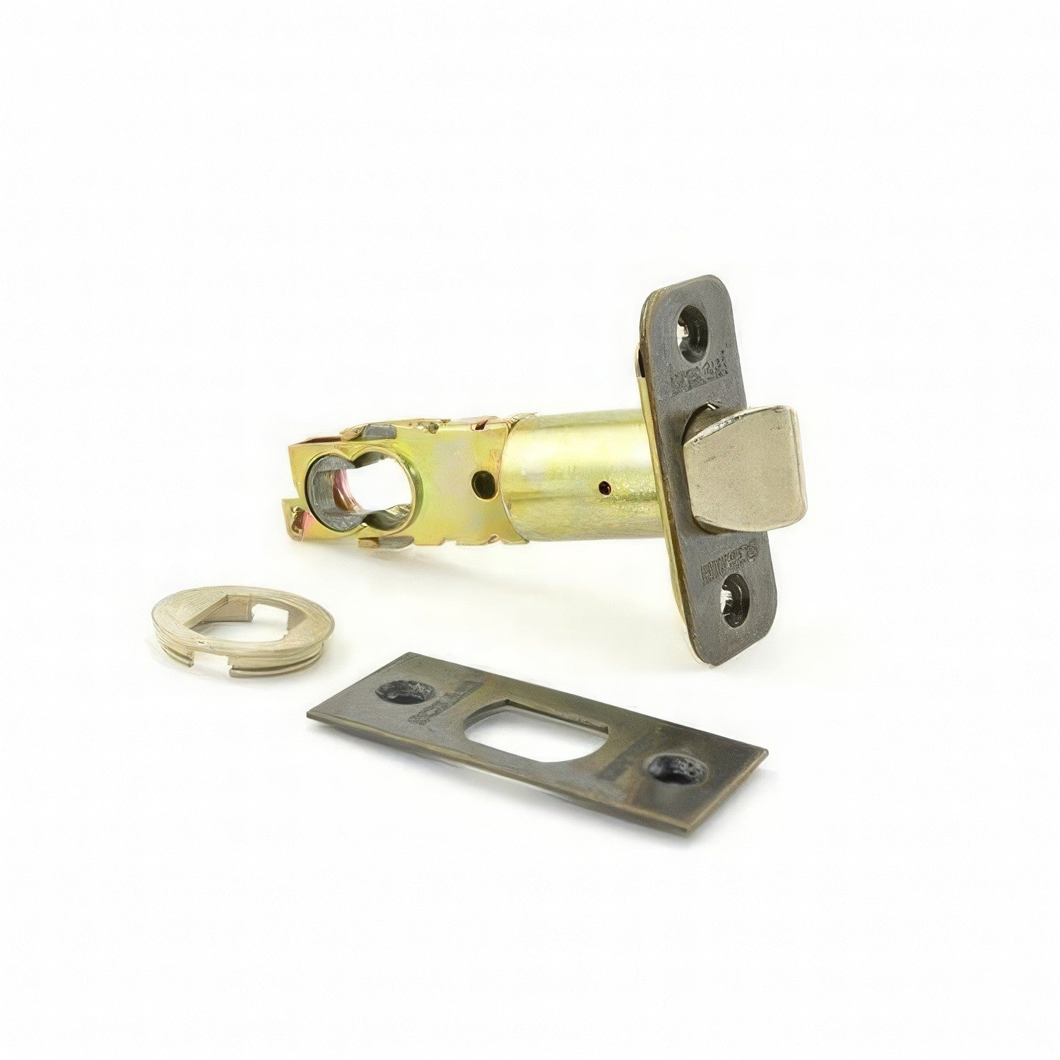 Schlage 16-210 2-3/8" or 2-3/4" F-Series Replacement Latch with Triple Faceplate Options.