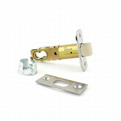 Schlage 16-210 2-3/8" or 2-3/4" F-Series Replacement Latch with Triple Faceplate Options.
