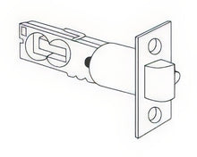 Schlage Commercial 16228605 2-3/8" DeadLatch with Square Corner 1-1/8" x 2-1/4" Faceplate.