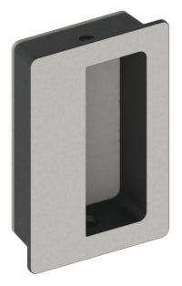 Hager 16N26 Narrow Light Duty Flush Cup Pull Bright Chrome Finish.