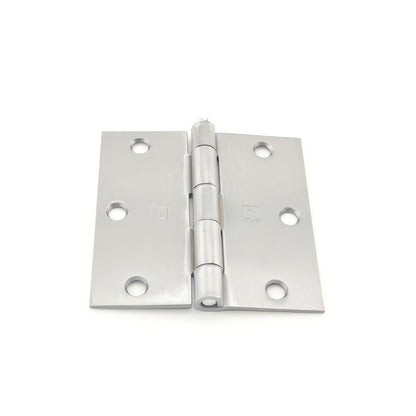 Hager 1741312 3-1/2" Five Knuckle Steel Full Mortise Hinge