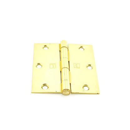 Hager 1741312 3-1/2" Five Knuckle Steel Full Mortise Hinge