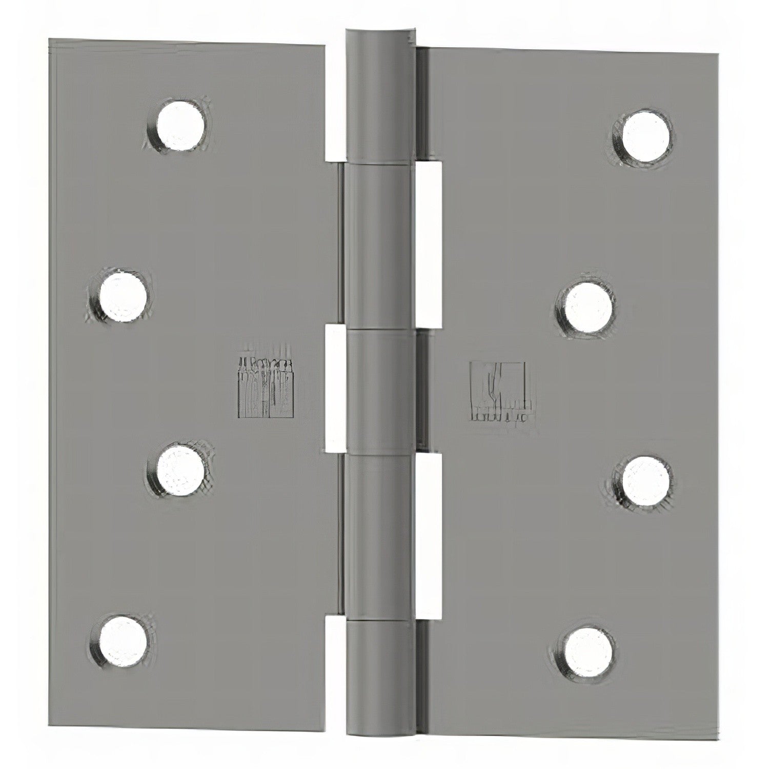Hager 17413 3 x 3 Inch Plain Bearing Mortise Hinge with Square Corners
