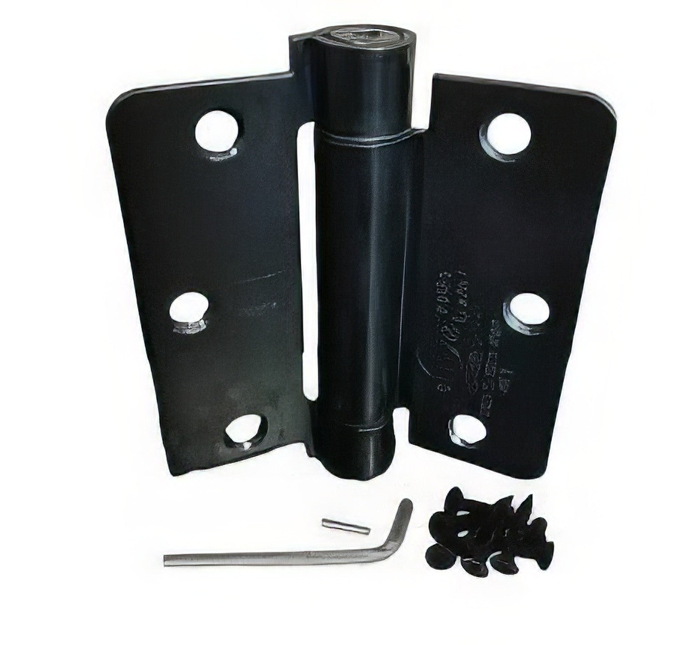 Hager 17513 3.5" x 3.5" Mortise Spring Hinge with 1/4" Radius Corner