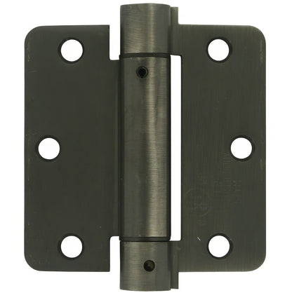 Hager 17513 3.5" x 3.5" Mortise Spring Hinge with 1/4" Radius Corner