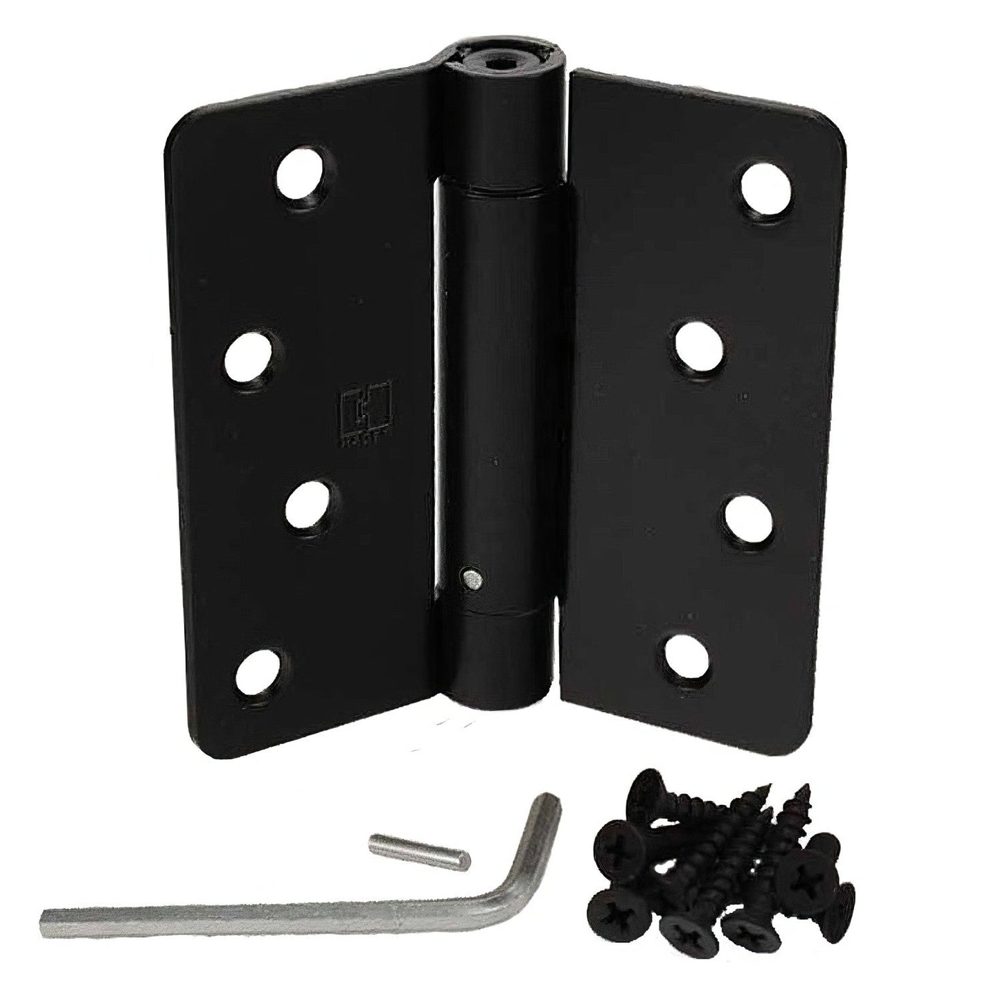 Hager 17514 4" x 4" Mortise Spring Hinge with 1/4" Radius Corner