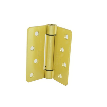 Hager 17514 4" x 4" Mortise Spring Hinge with 1/4" Radius Corner