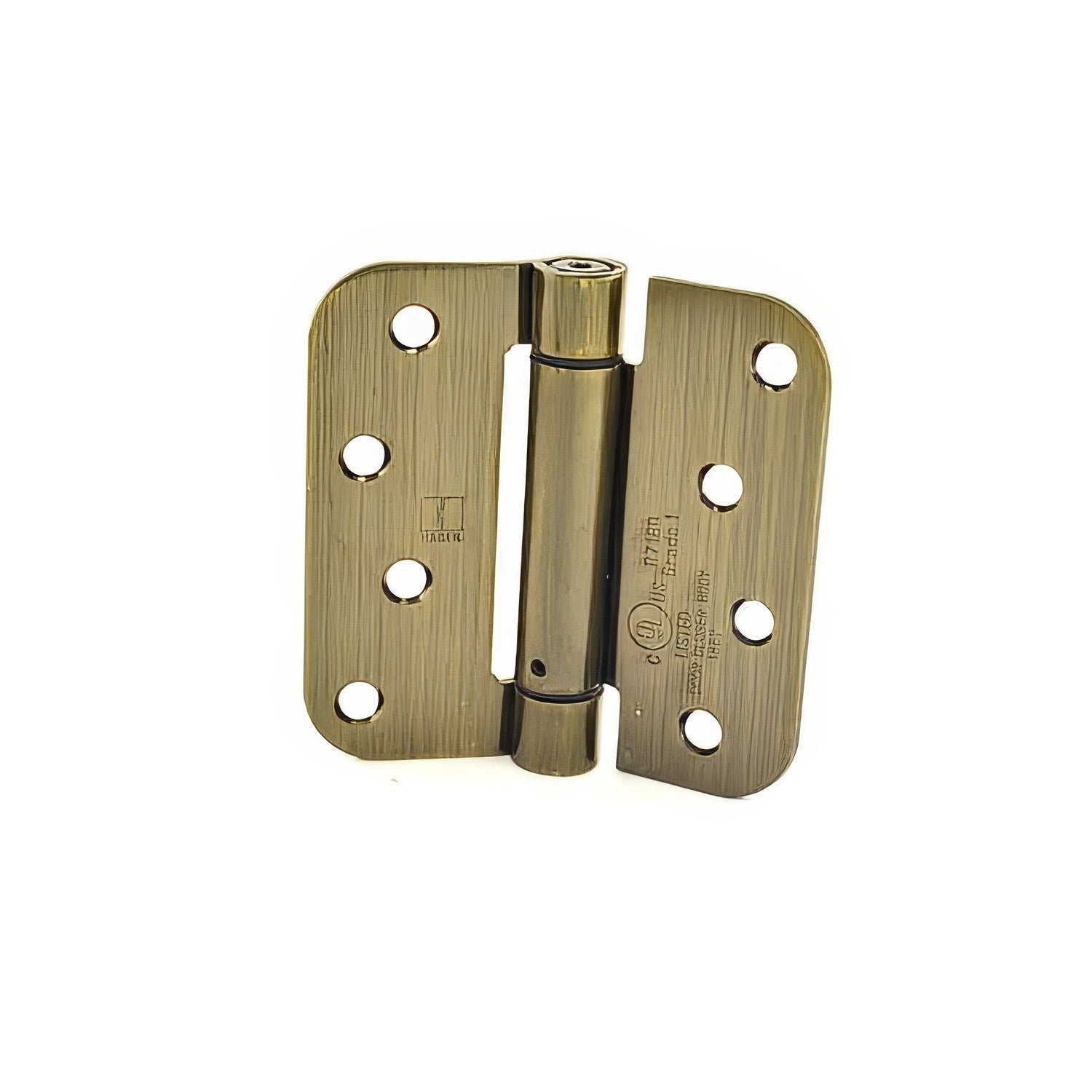 Hager 17524 4" x 4" Mortise Spring Hinge with 5/8" Radius Corner