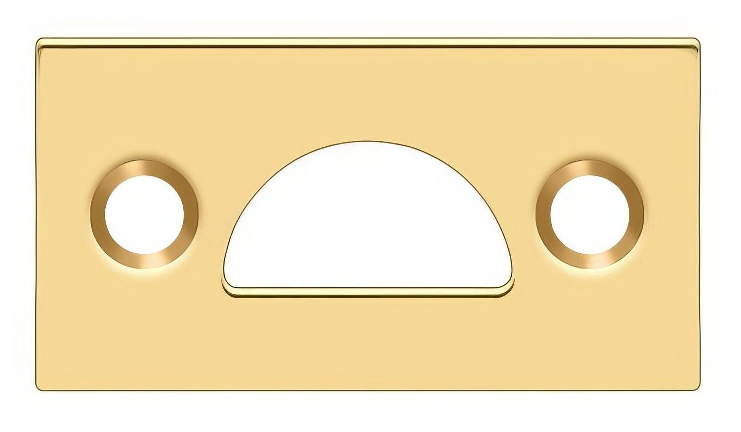 Deltana 178MSTCR003 Mortise Strike Plate