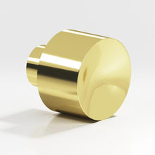 Colonial Bronze 1853.CB 185 Series 1-1/4" Diameter Cabinet Knob Polished Brass Finish.