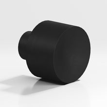 Colonial Bronze 185M19 185 Series 1-1/4" Diameter Cabinet Knob Matte Black Finish.